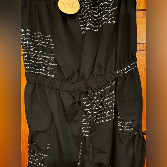 Strapless Capri Jumpsuit - Picture 4 of 7